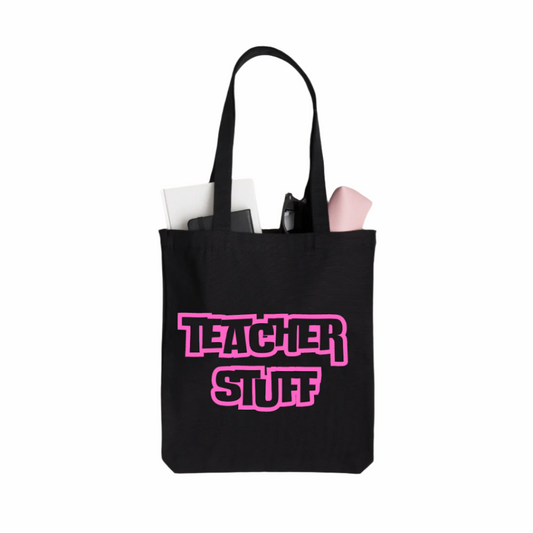 Teacher Stuff Tote Bag