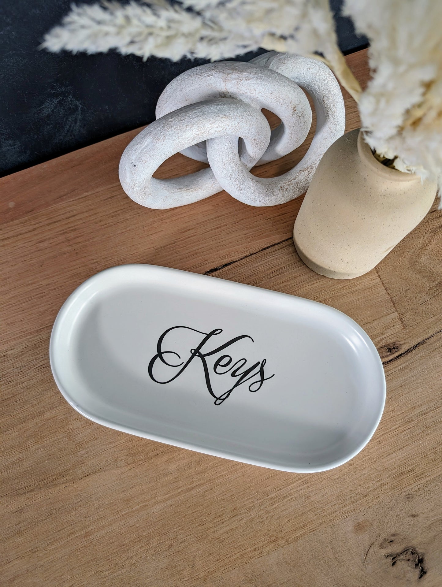 White Key Tray