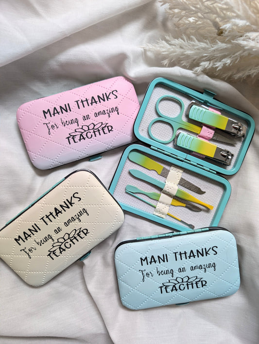 Teachers Manicure Set