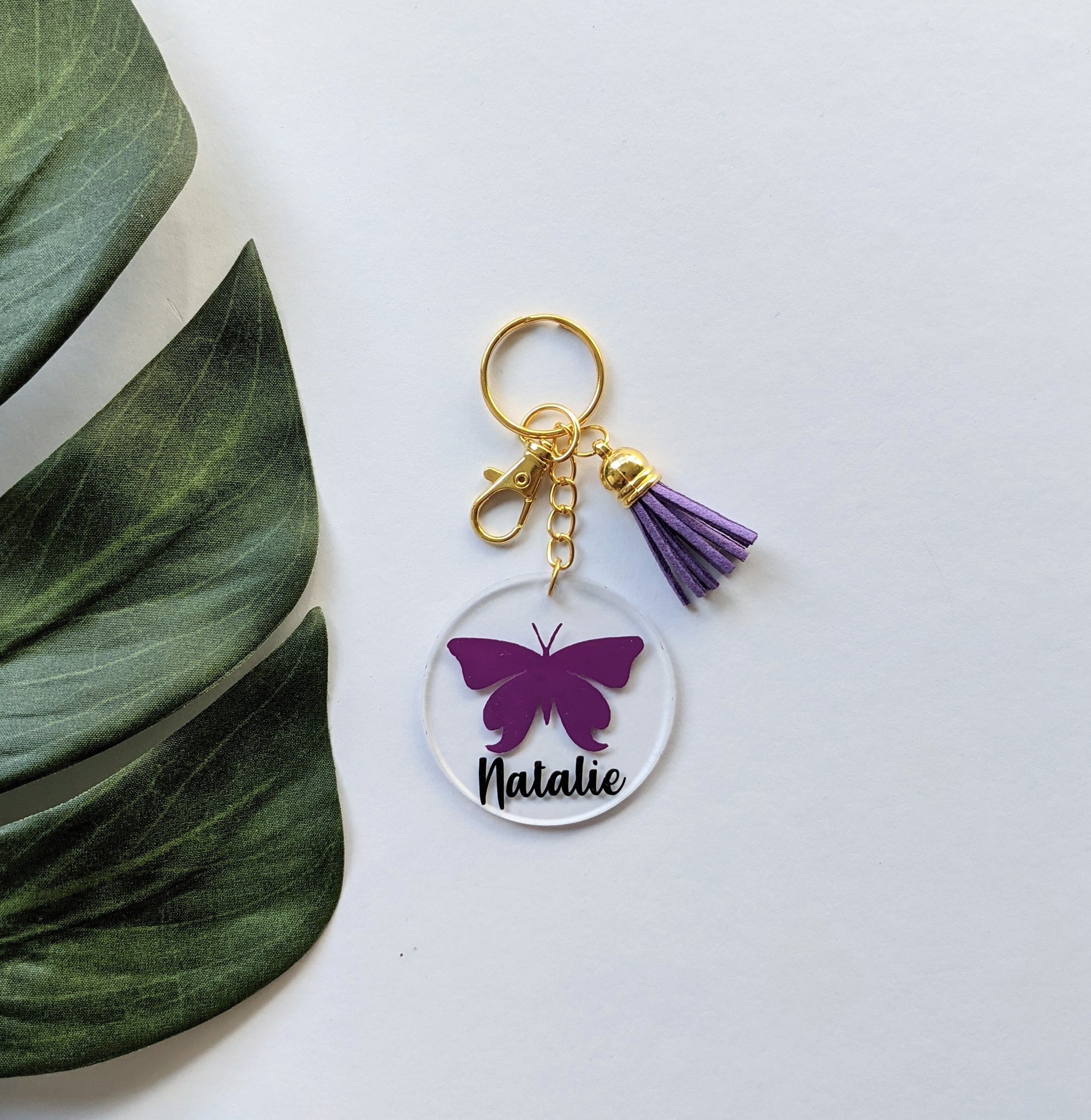 Personalised Acrylic Keyring | Keychain – Wattle Lane Designs