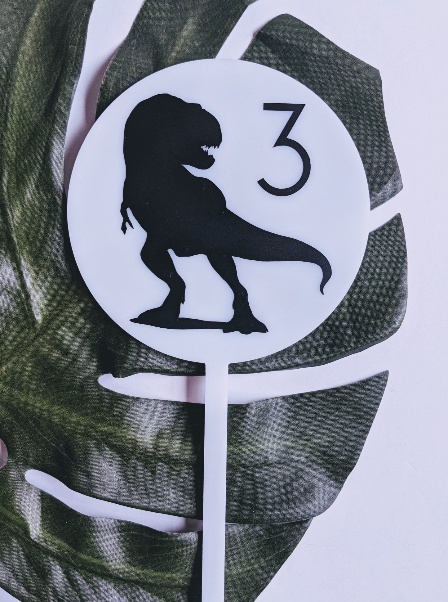 Kids Dinosaur Cake Topper