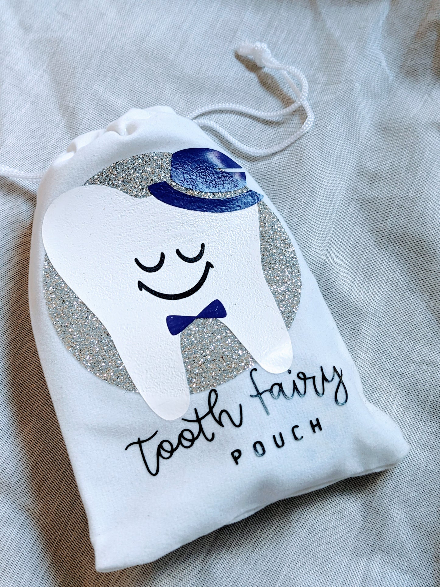 Tooth Fairy Bag - Purple Top Hat