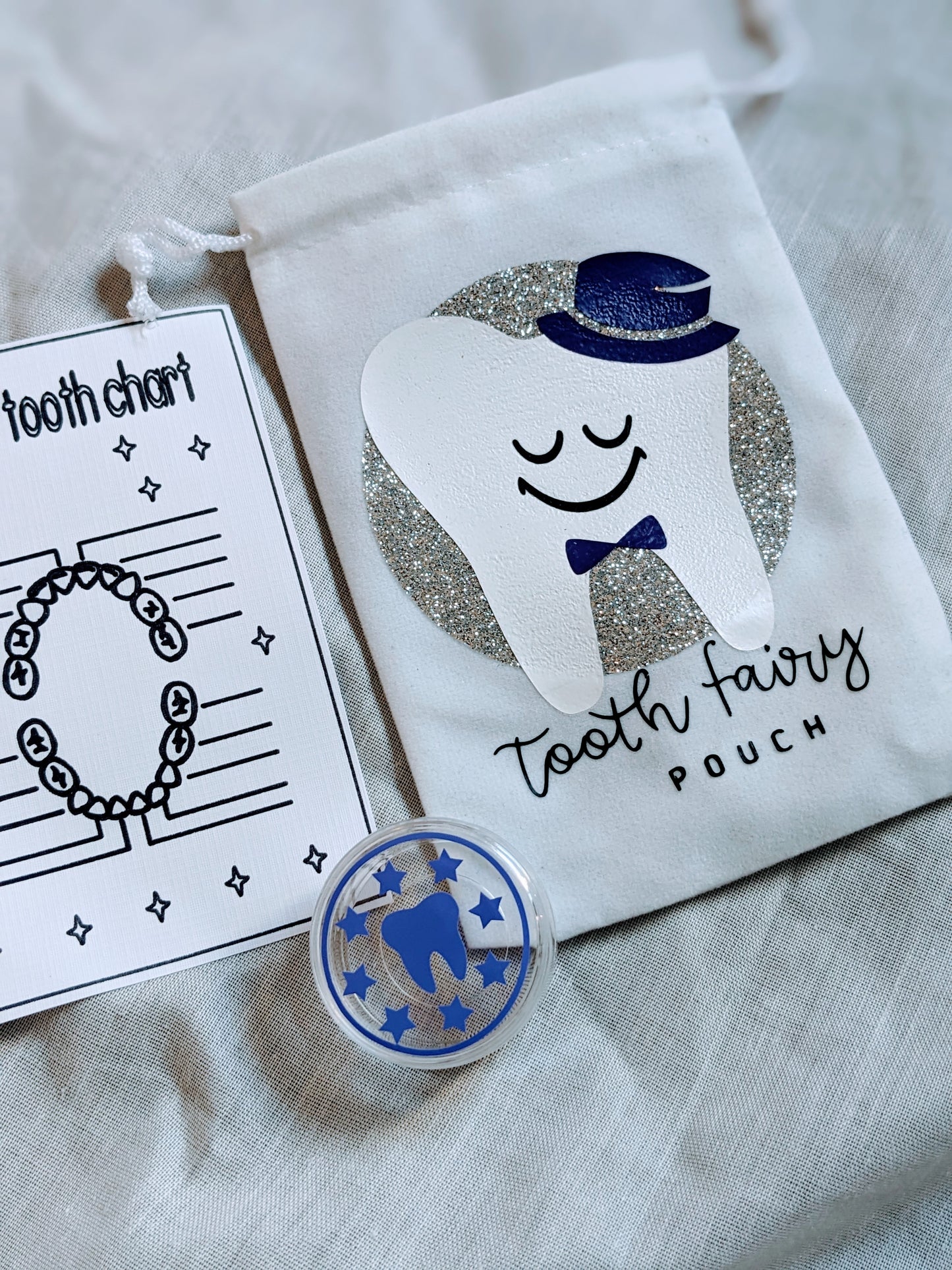 Tooth Fairy Bag - Purple Top Hat