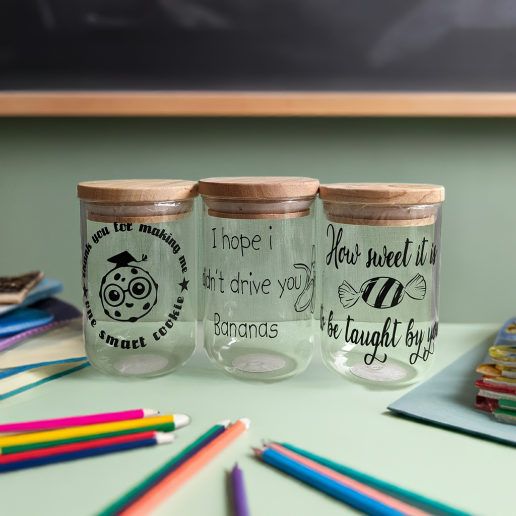 Teacher Appreciation Chocolate Jar