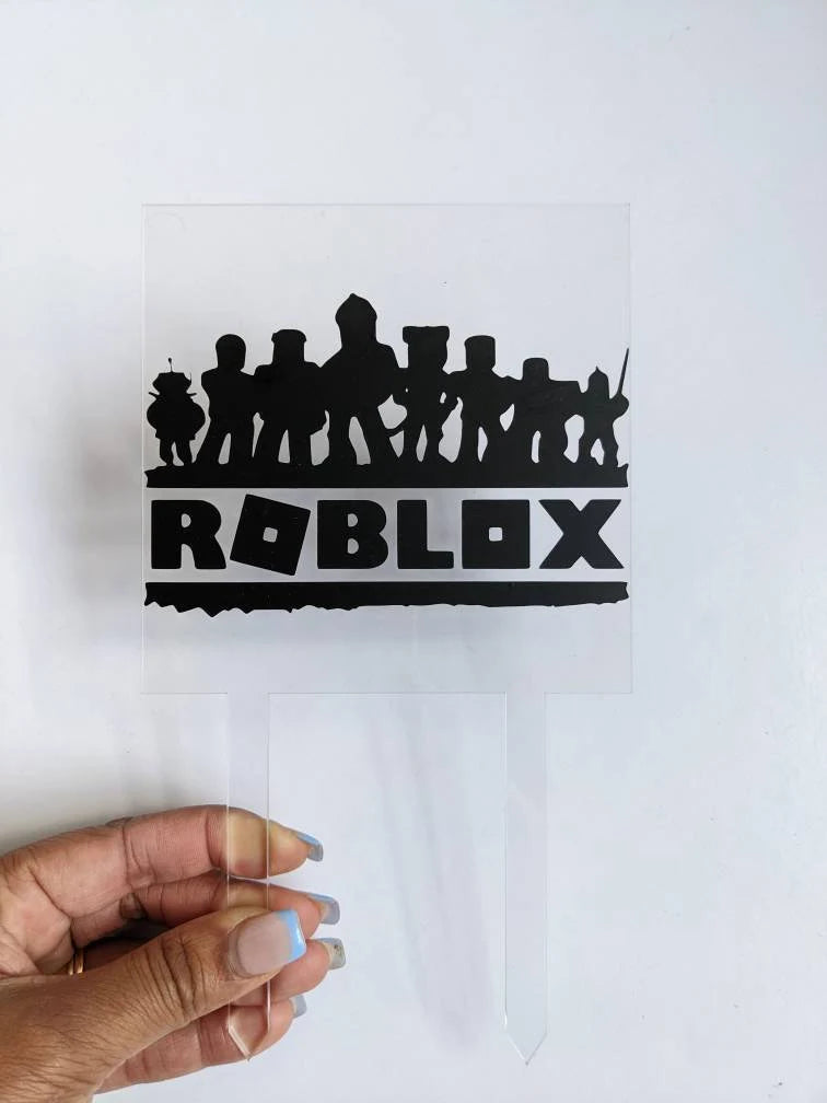*CLEARANCE* Roblox Cake Topper