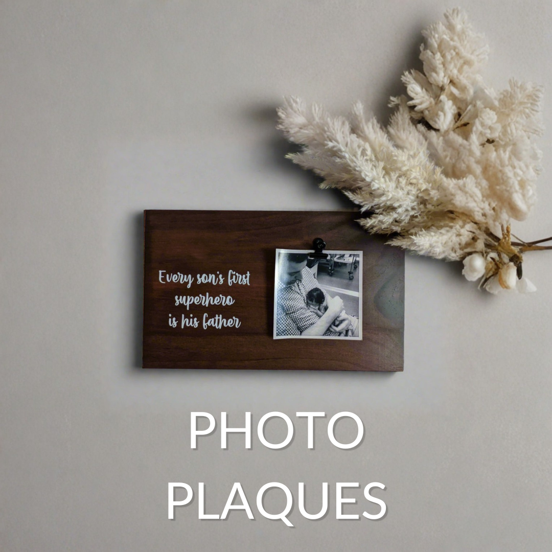 Photo Plaques – Wattle Lane Designs