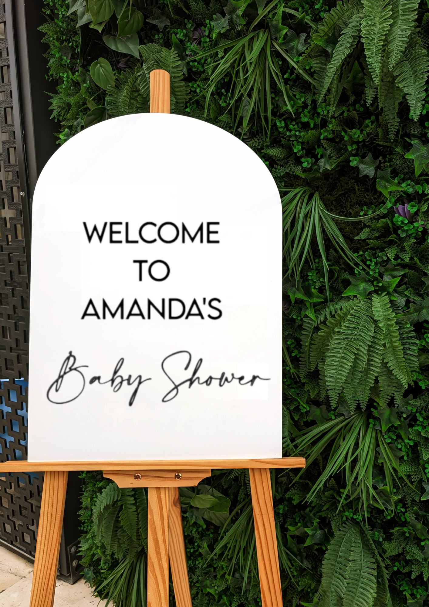 Baby Shower Welcome Sign