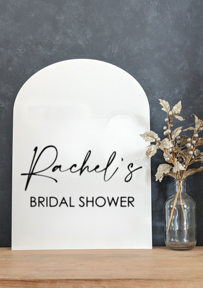 Bridal Shower Sign