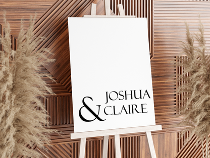 Engagement or Wedding SIgn