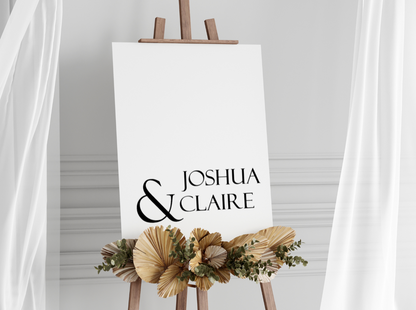 Engagement or Wedding SIgn