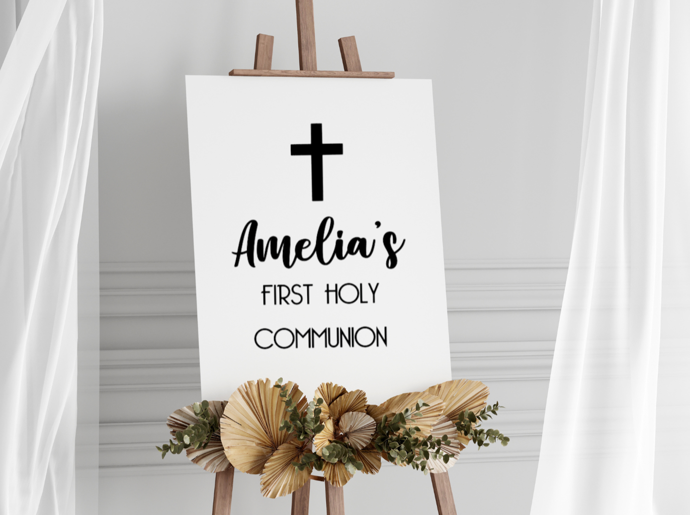 Welcome Sign First Holy Communion