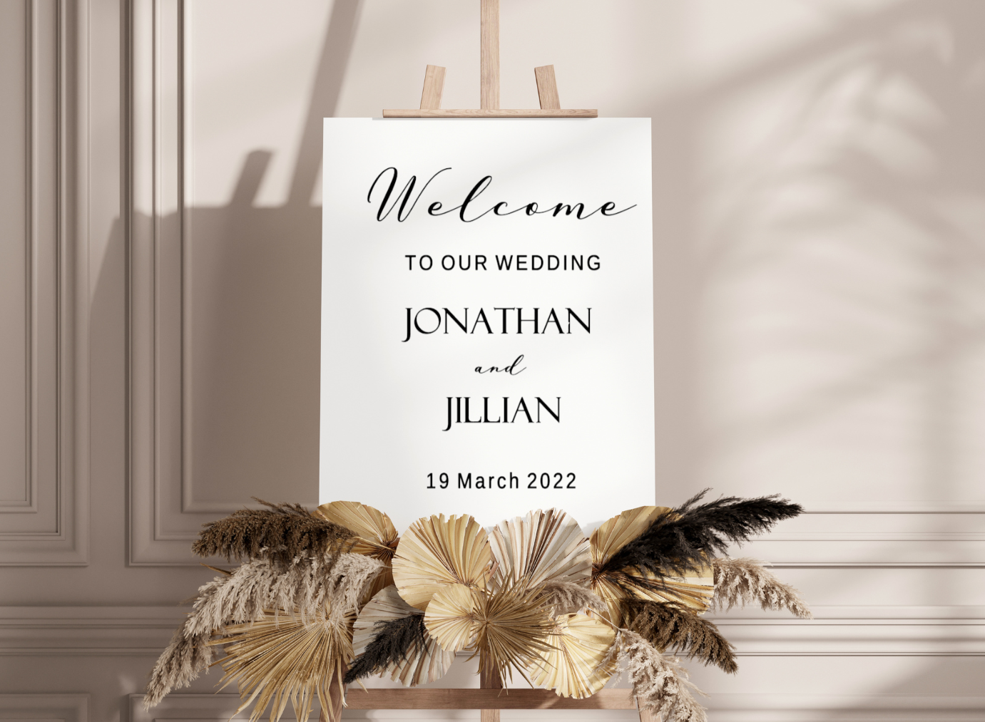 Wedding Welcome Sign