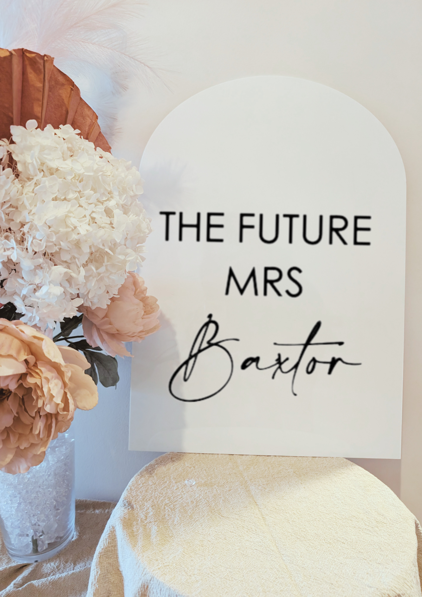 Future Mrs Bridal Shower Sign