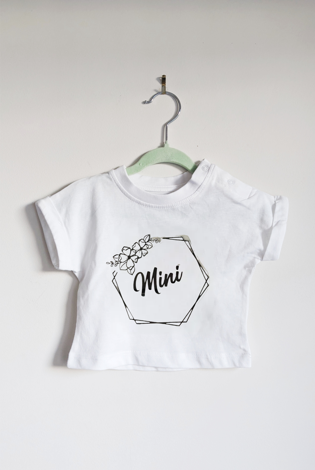 Mini Me Floral motif T-Shirt for kids | Matching Tee with Mum