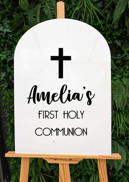 Welcome Sign First Holy Communion