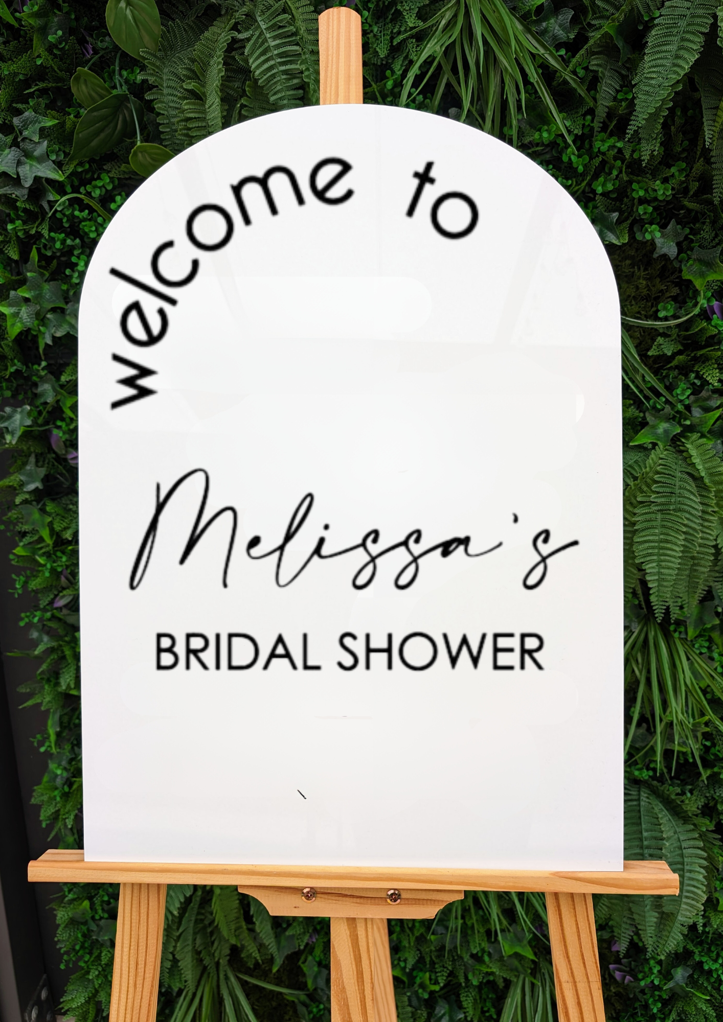 Welcome Sign Bridal Shower