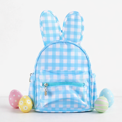 Gingham Bunny Mini Backpack