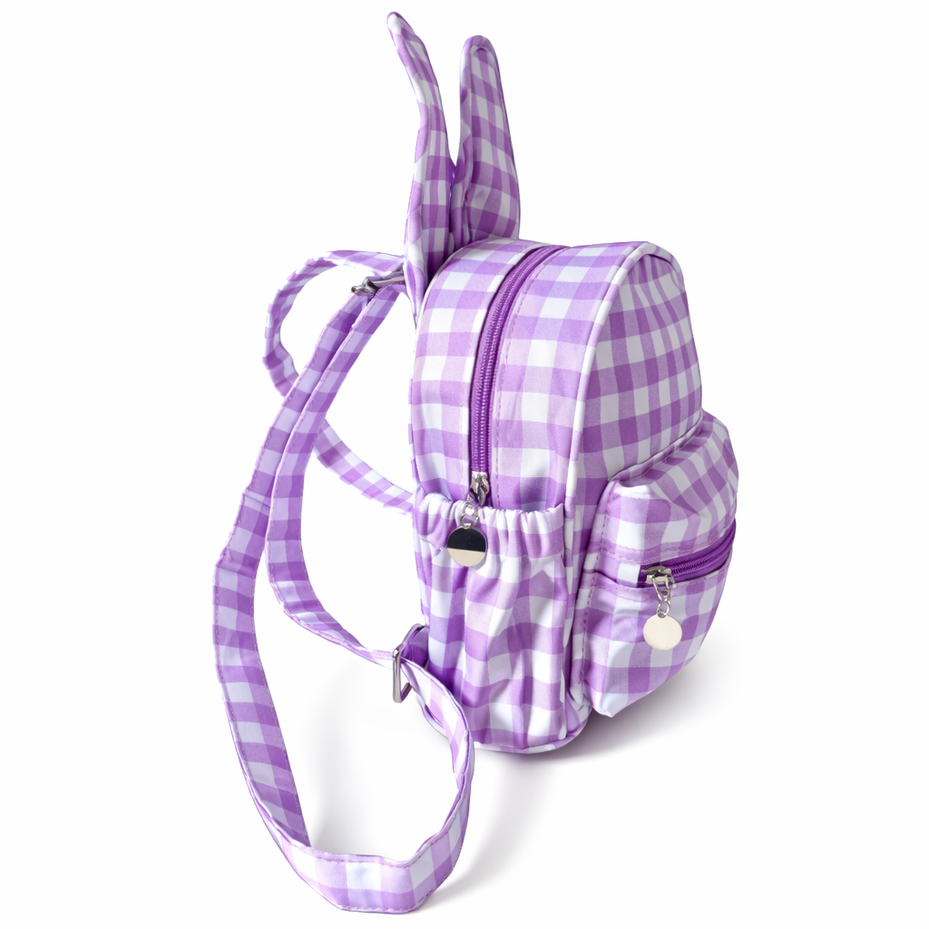 Gingham Bunny Mini Backpack