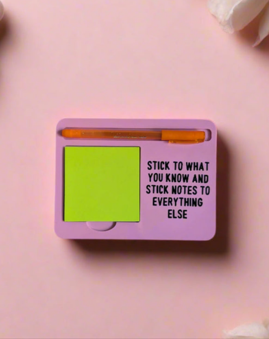 Post It Note Holder for the office