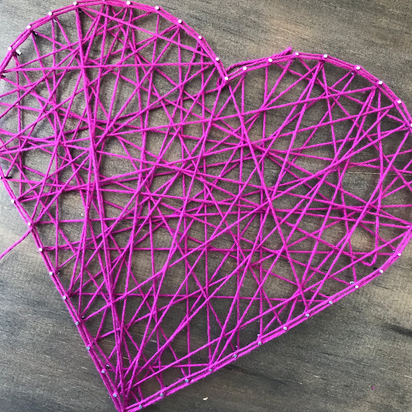 Decorative Wooden Heart String Art