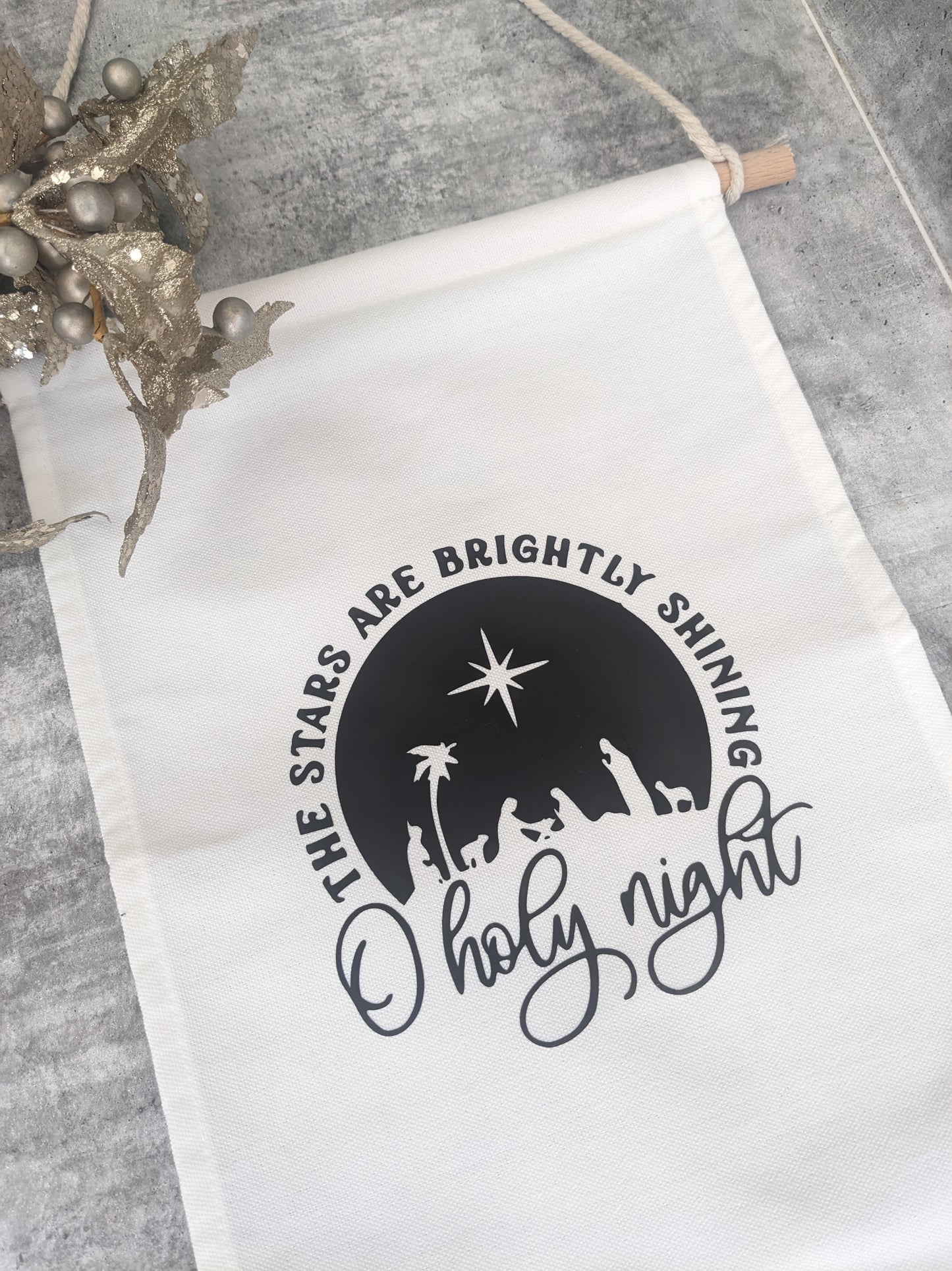 Christmas Banner - O Holy Night