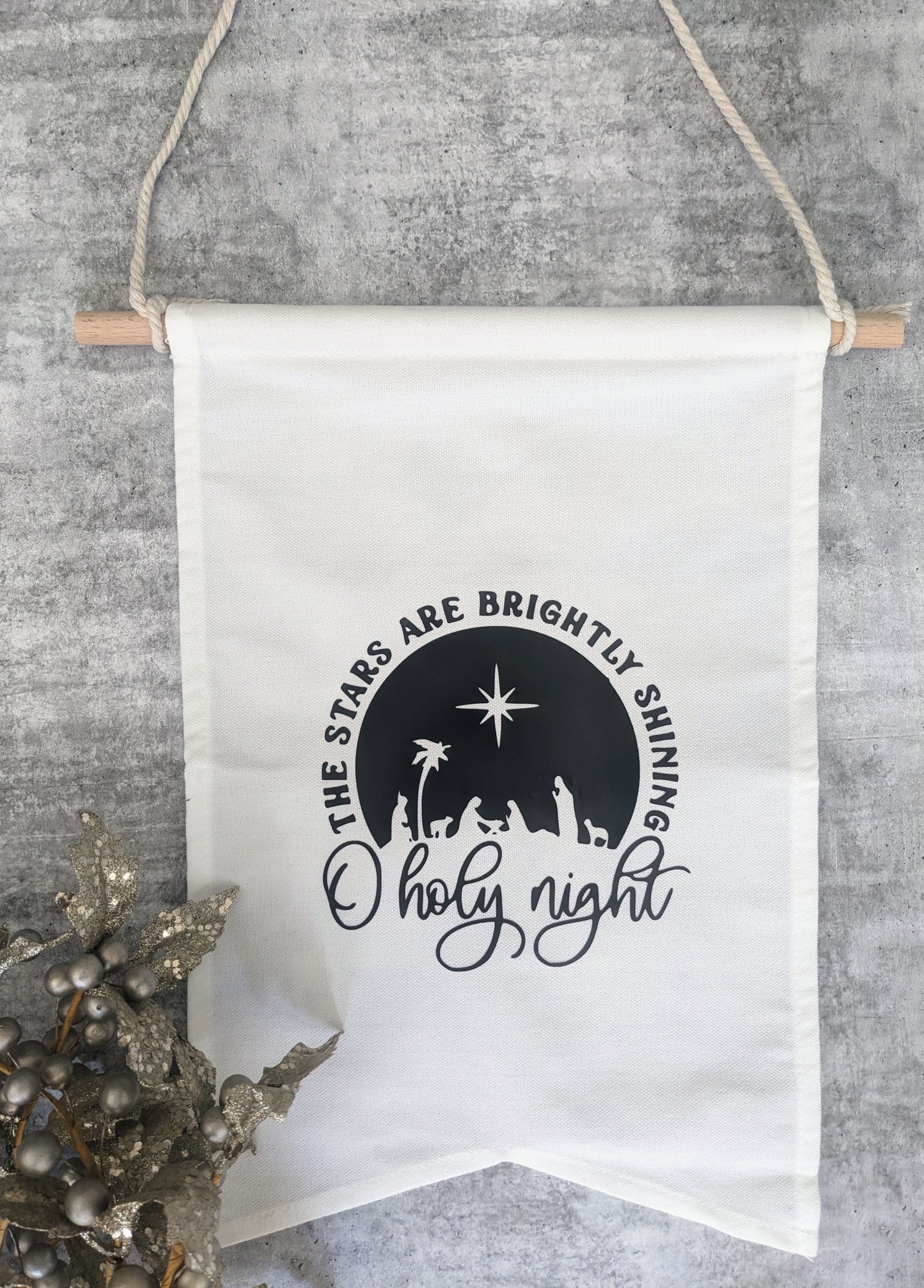 Christmas Banner - O Holy Night