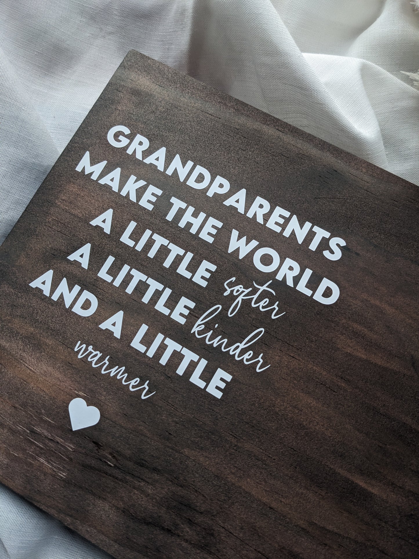 Photo Plaque for Grandparents