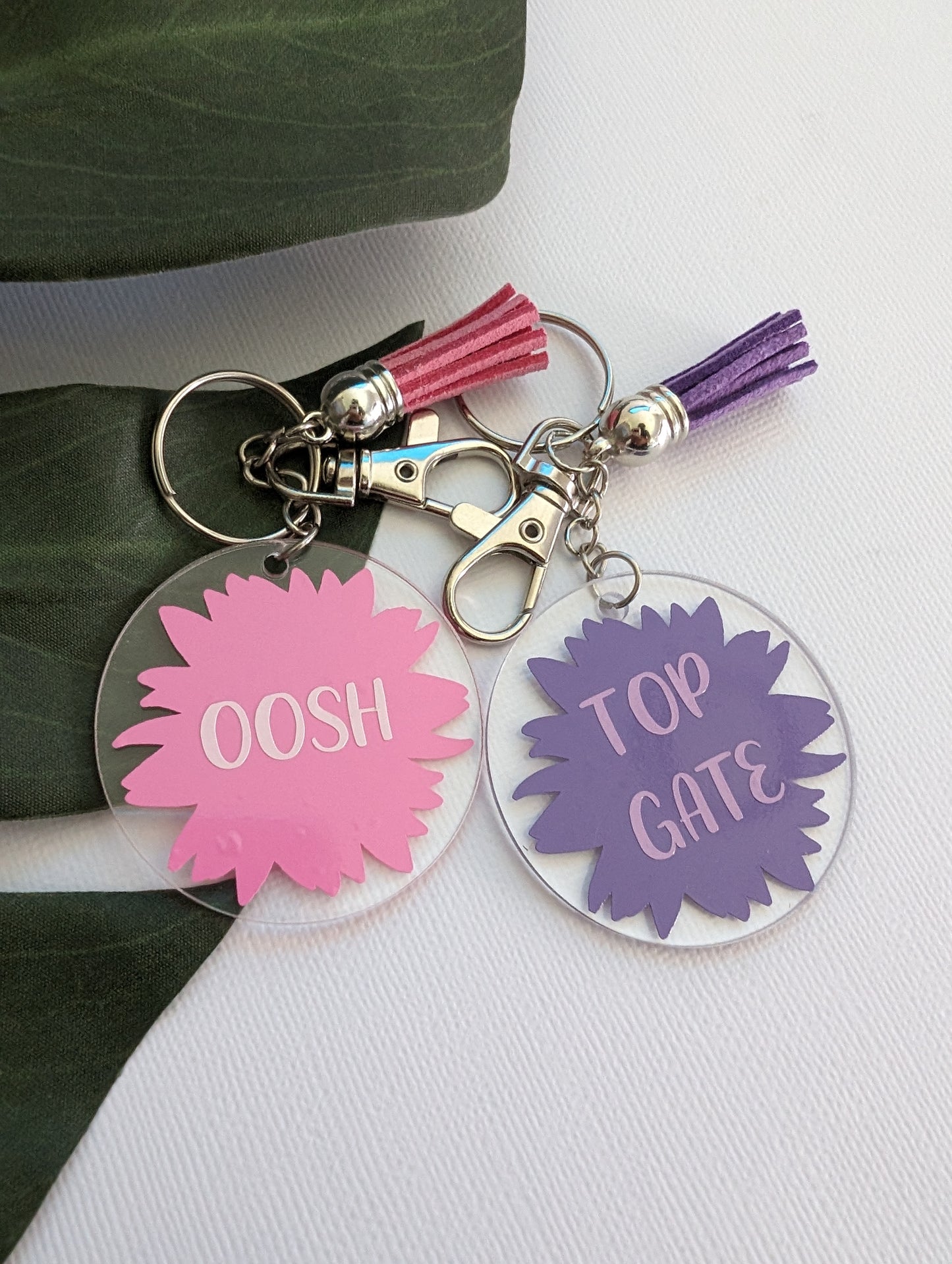 Kids School Pick Up Bag Tags | After School Keyring