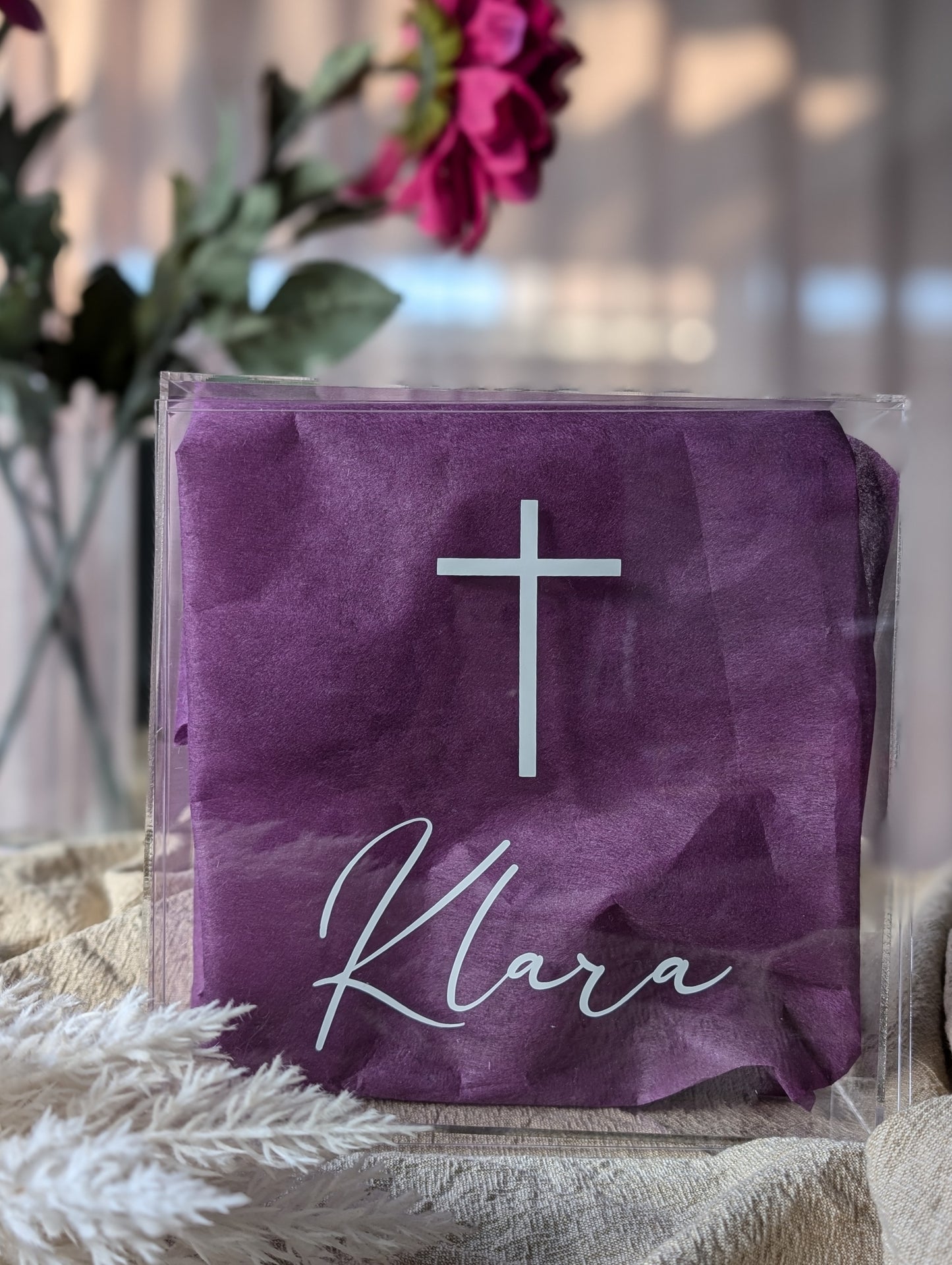 Religious Occasion Acrylic Keepsake Box