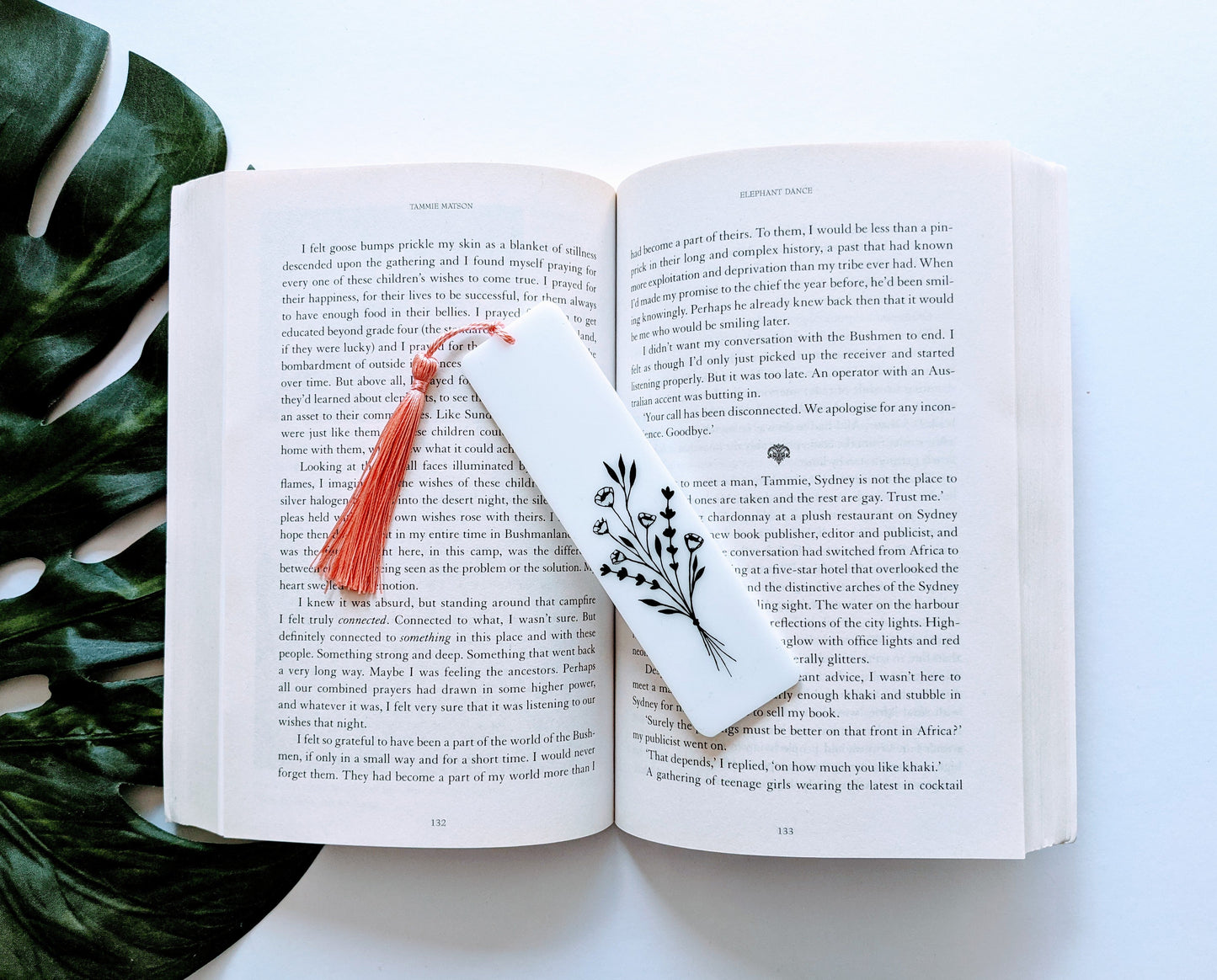 Floral Bouquet Bookmark