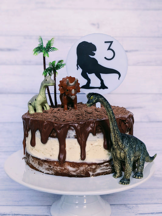 Kids Dinosaur Cake Topper