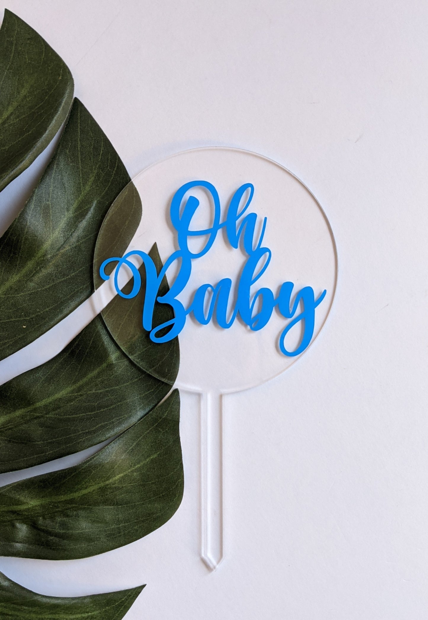 Baby Shower | Gender Reveal Party | Acrylic Cake Topper