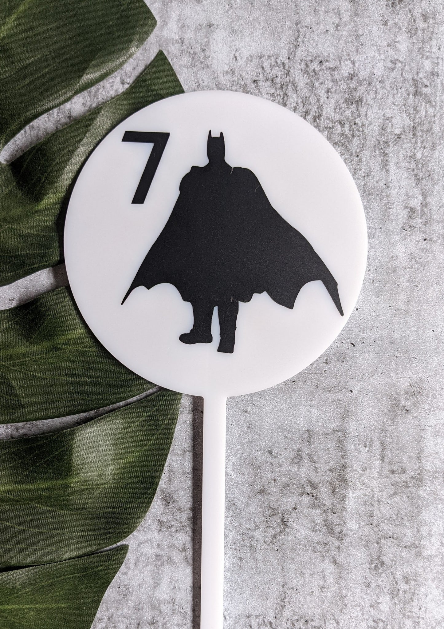 Batman Inspired Cake Topper