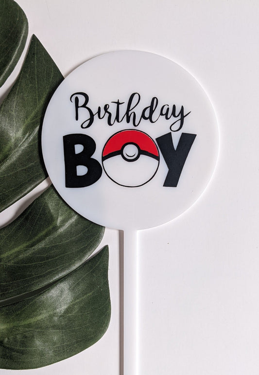 Pokemon Cake Topper