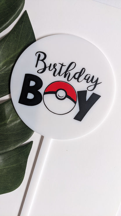 Pokemon Cake Topper