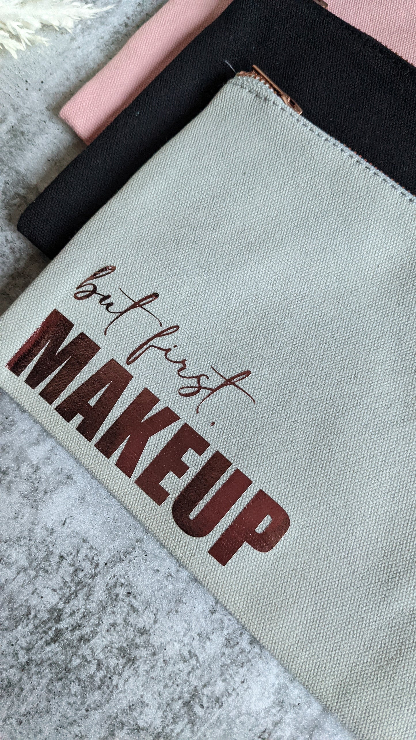 But First, Makeup Cosmetics Make Up Bag