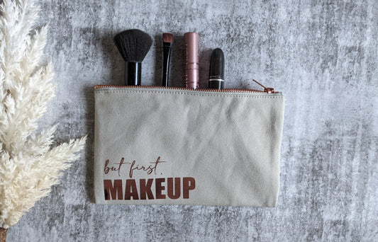 But First, Makeup Cosmetics Make Up Bag