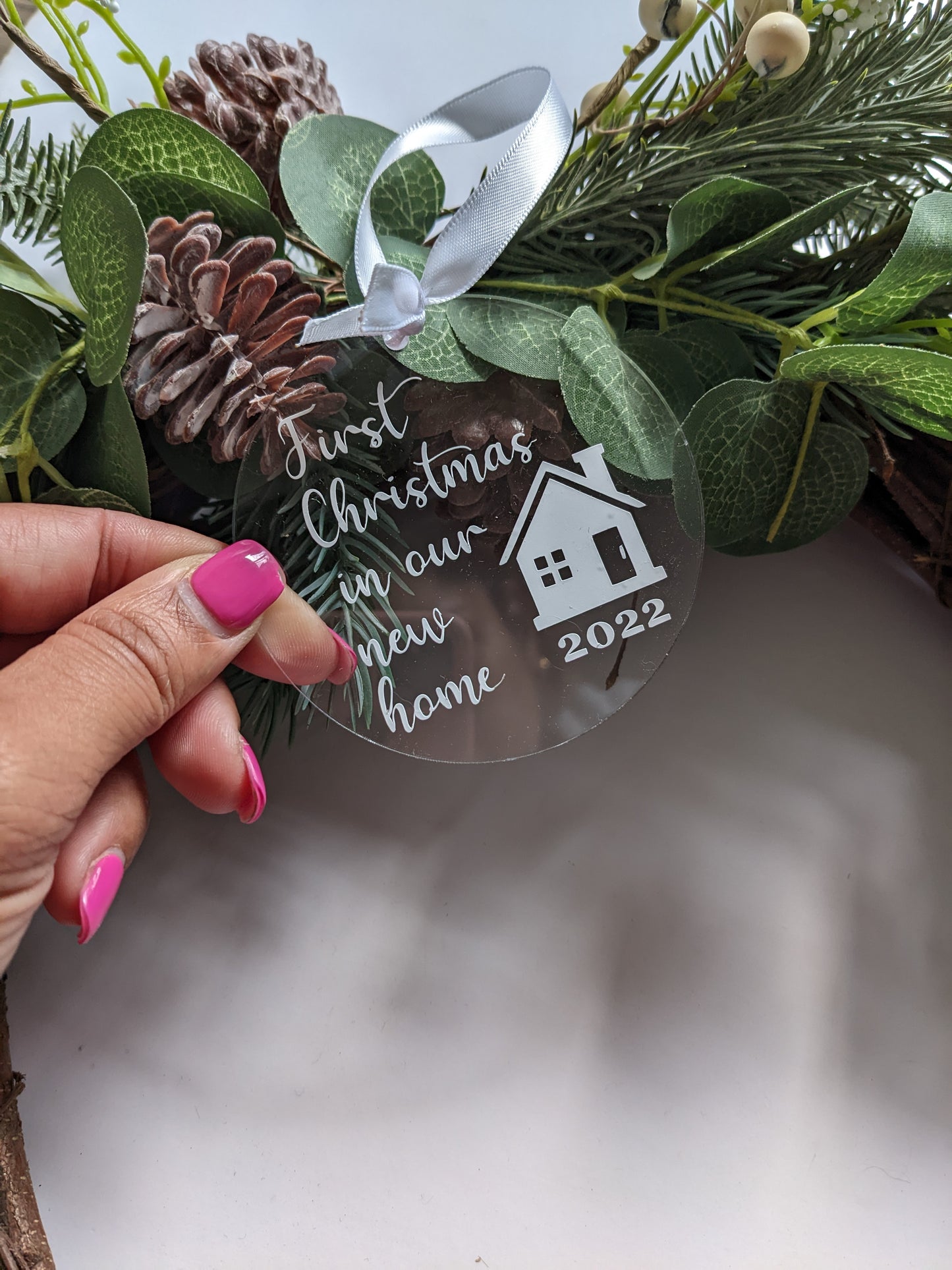 Our First Christmas in our New Home 2024 Tree Ornament | New Home XMAS decorations