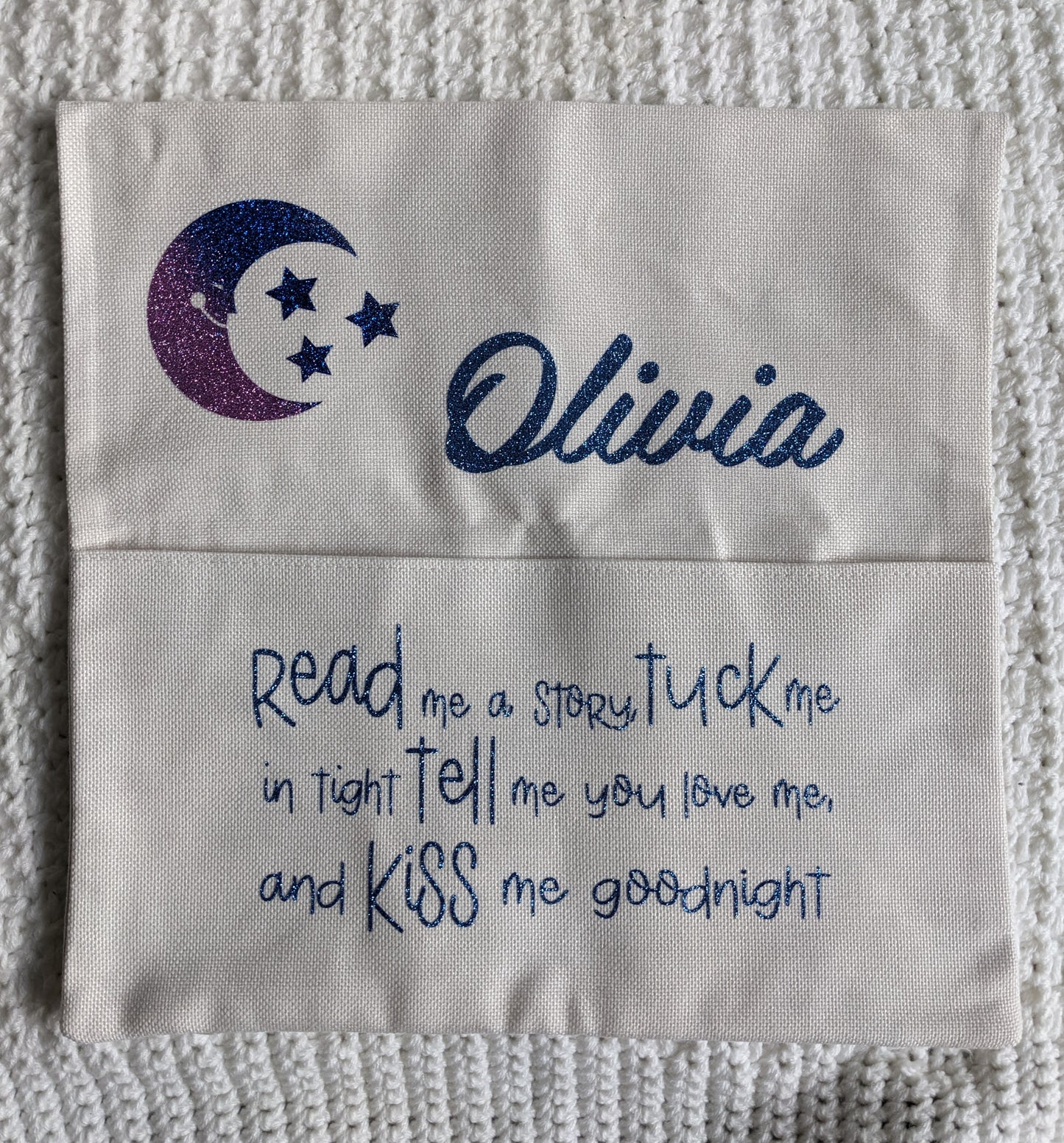 Personalised Children's Book Pillow Case | Reading Cushion Cover