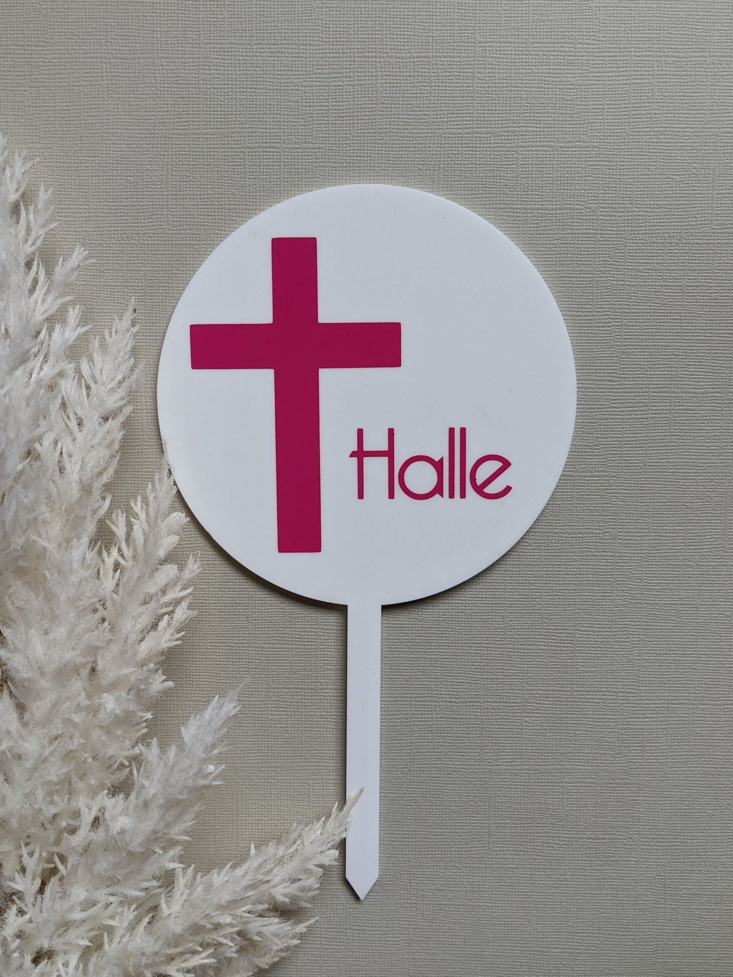 Personalised Baptism, Communion Cake Topper