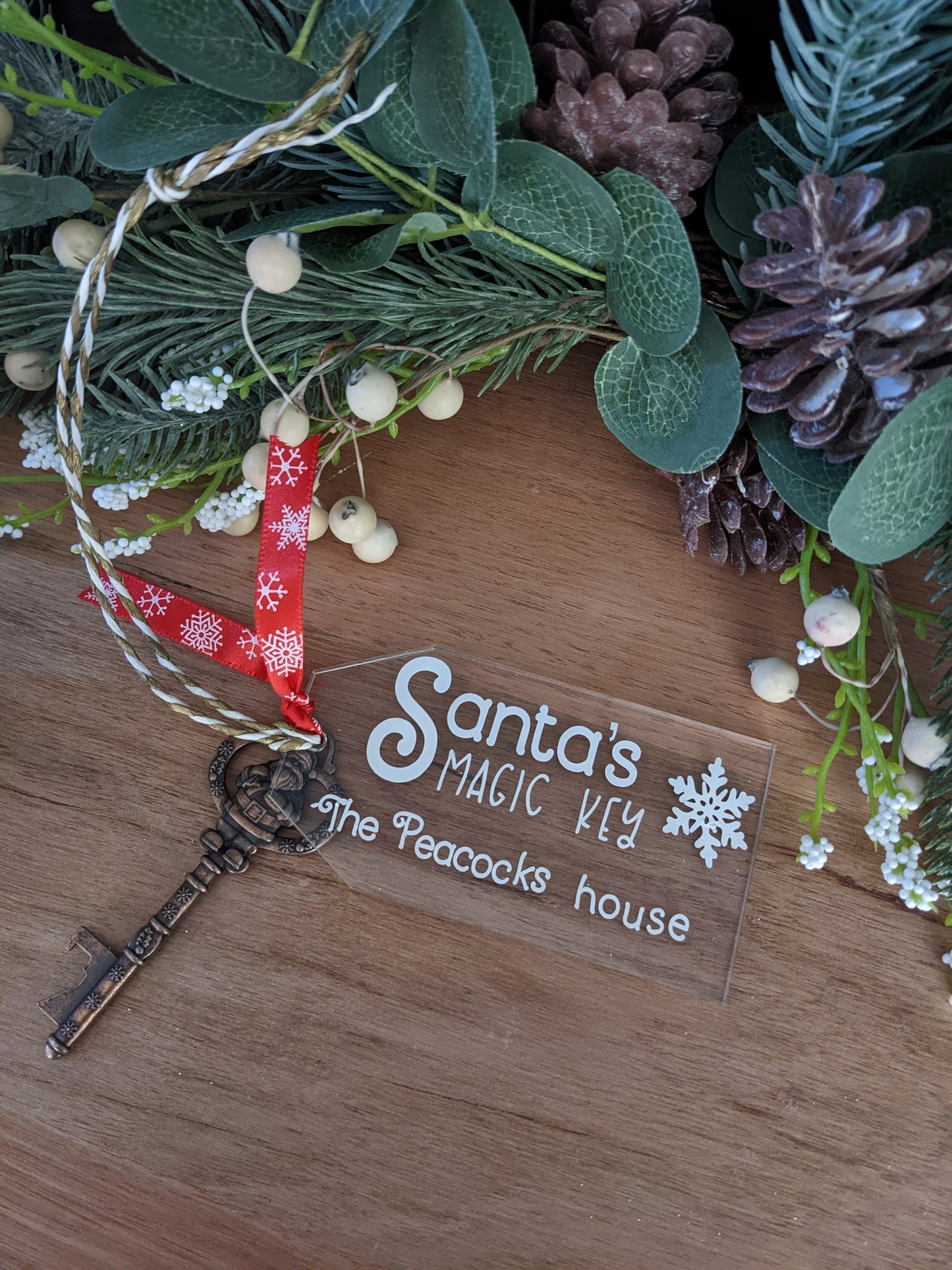 Santa's Magic Key | Personalised with Family Name