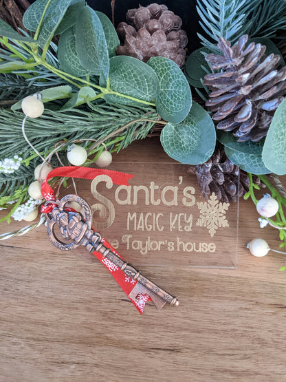 Santa's Magic Key | Personalised with Family Name