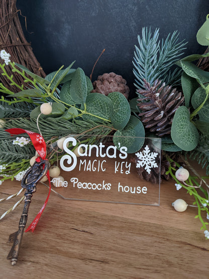 Santa's Magic Key | Personalised with Family Name