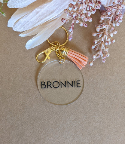 Personalised Keychain | Name Bag Tag