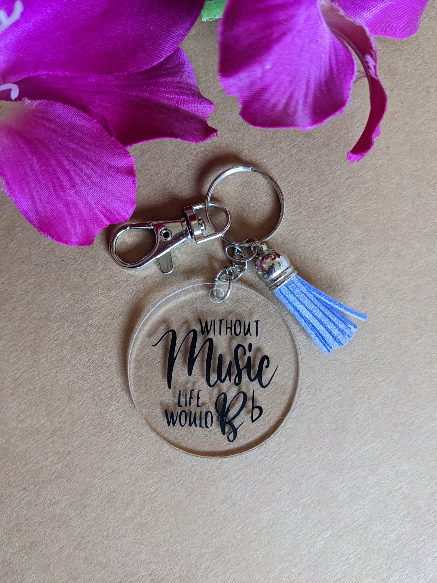 Keyring for Music Teacher Gift | Music Student Gifts