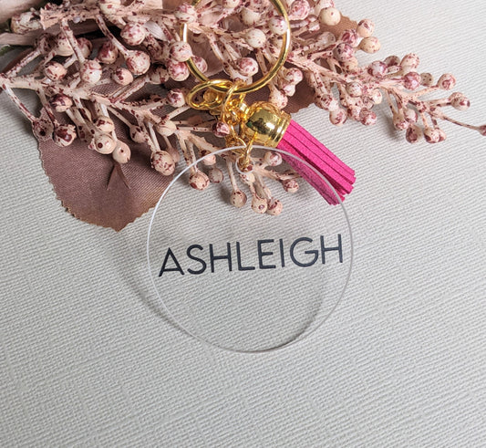 Personalised Keychain | Name Bag Tag