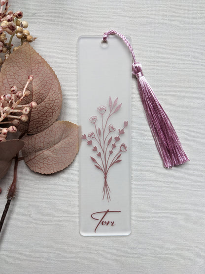 Floral Bouquet Bookmark