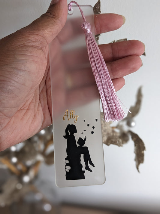 Personalised Bookmark for Girls