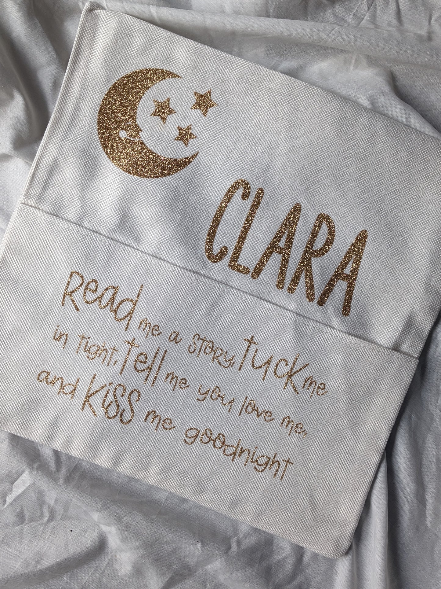 Personalised Children's Book Pillow Case | Reading Cushion Cover