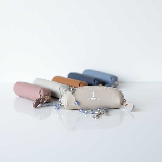Personalised Rosary Bead Pouch